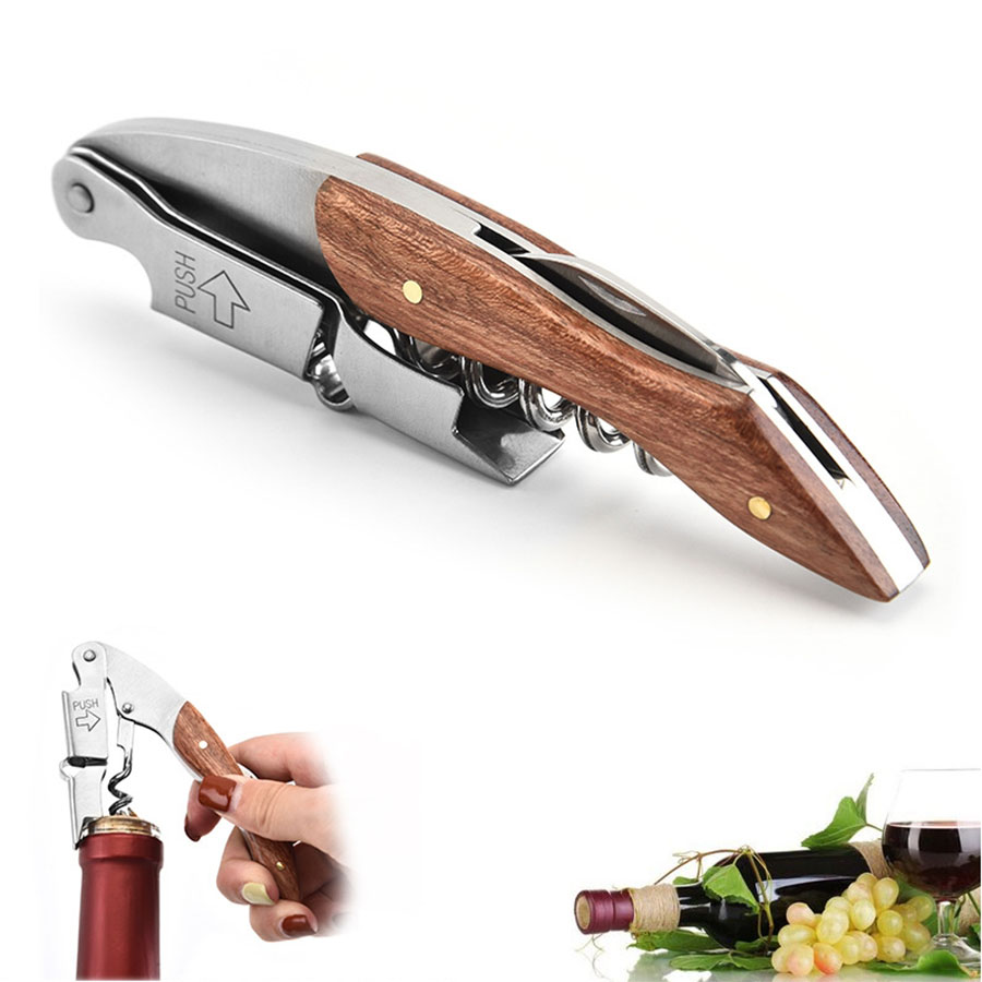 Bottle Opener Keyring - Wine Opener Combines Functionality Sturdy Good