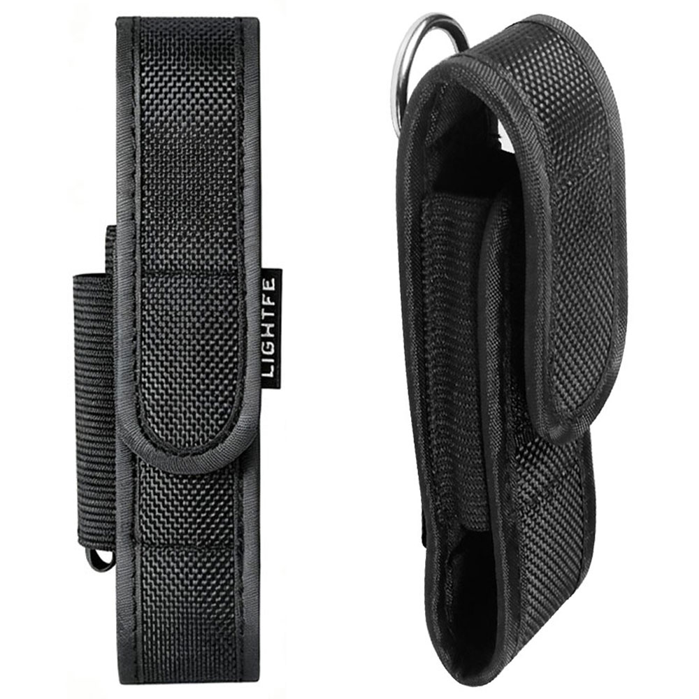 Edc Carry Belt Pouch - T309 Tactical Flashlight Pouch Thick Nylon