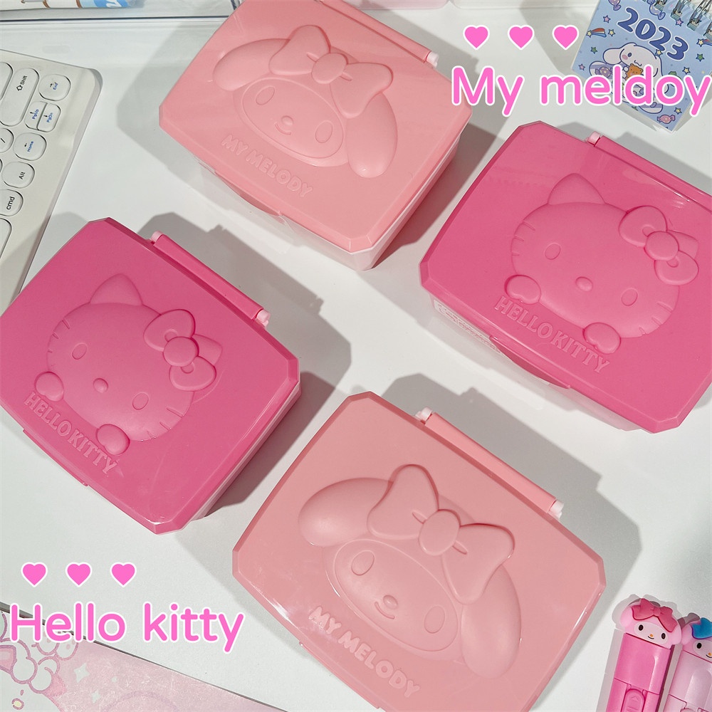 Bottle Opener Keyring - Genuine Sanrio Hello Kitty Melody Storage