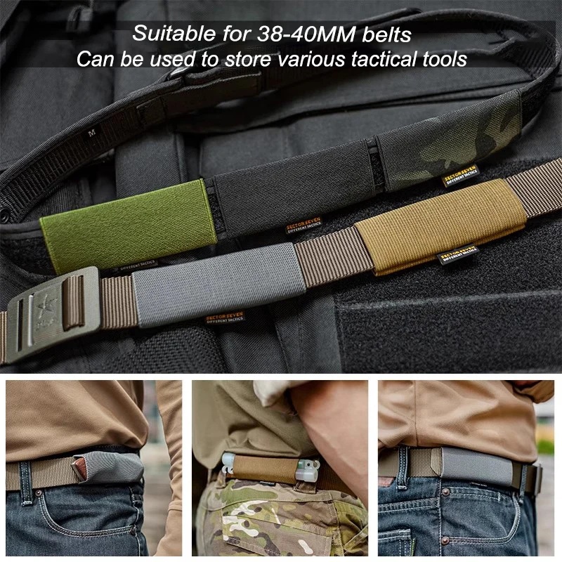 2pcs Belt Sleeve Elastic Loop  - огляд і ціна Edc Carry Flashlight