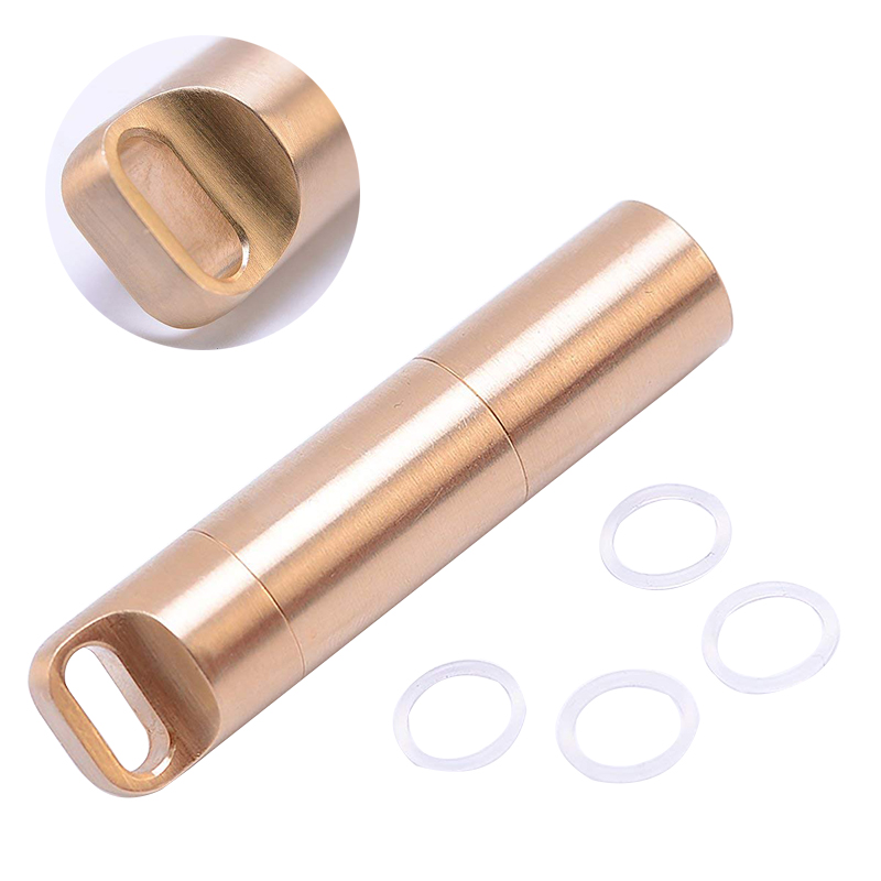 Waterproof Brass Airtight Wate - огляд і ціна Pill Fob Capsule