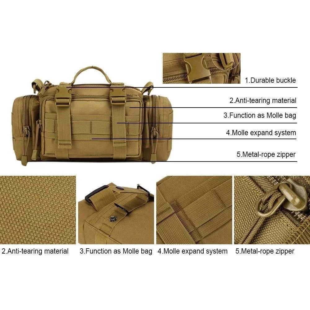 Duffel Waist Bag Molle Waterpr - огляд і ціна Edc Carry Bag For Men