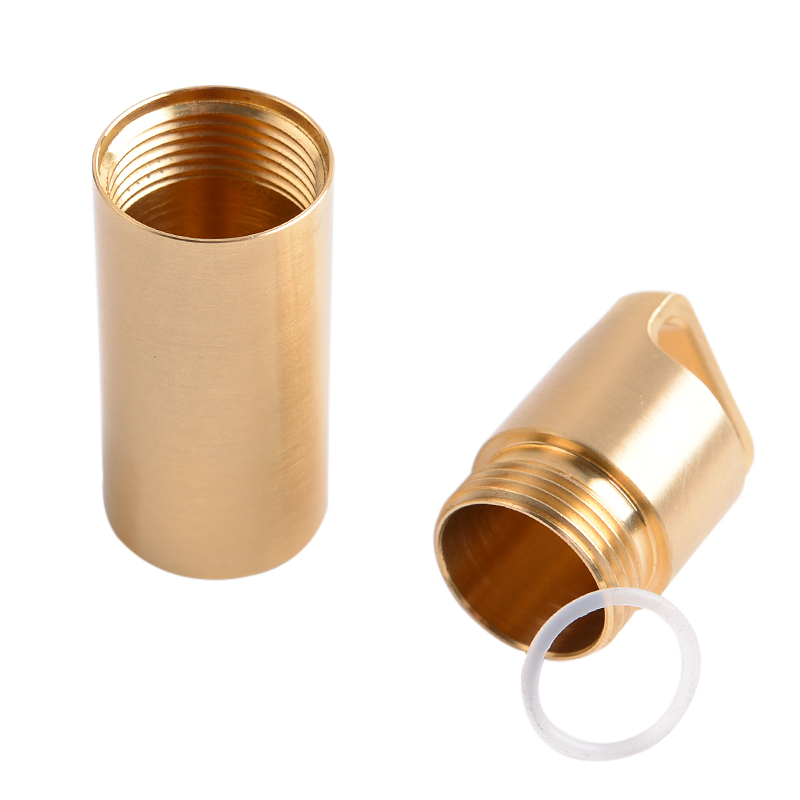 Brass Airtight Watertight Stor - огляд і ціна Pill Fob Capsule