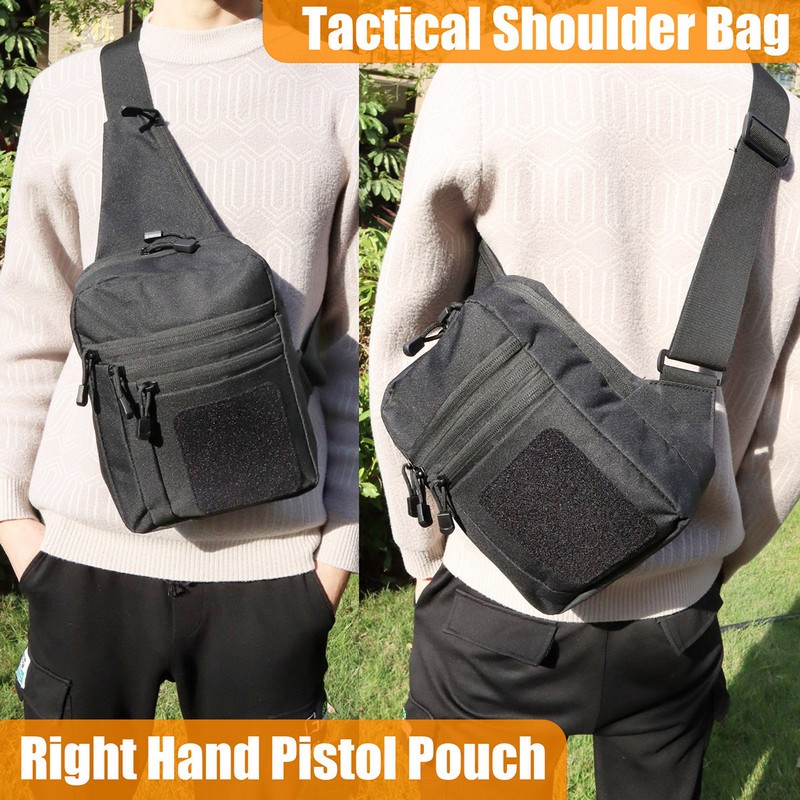 New Tactical Chest Bag Pistol  - огляд і ціна Edc Carry Bag For Men