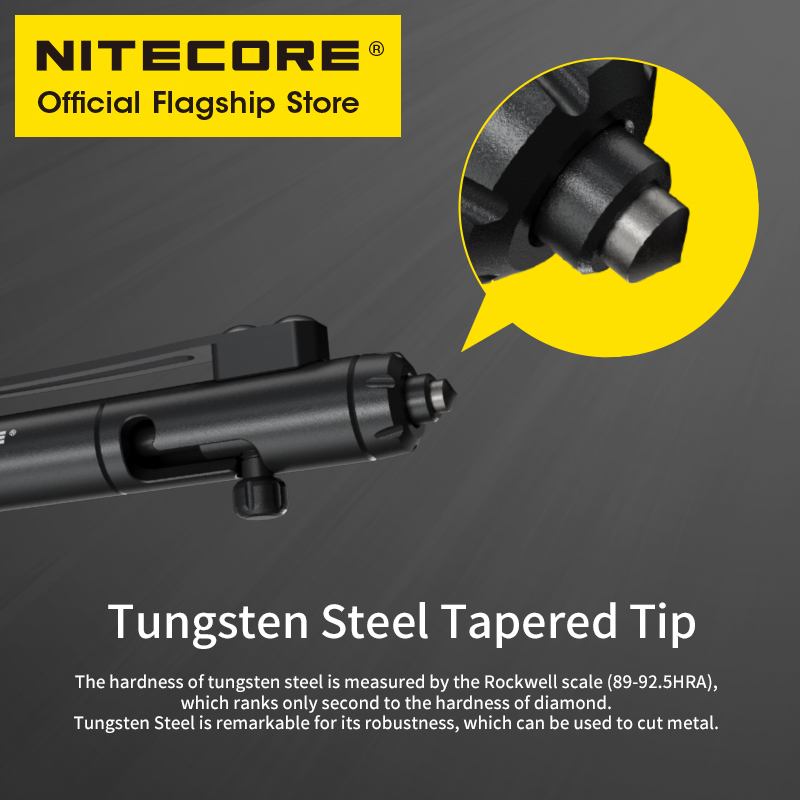 Nitecore NTP31 CNC Bidirection - огляд і ціна Pen Tactical Glass