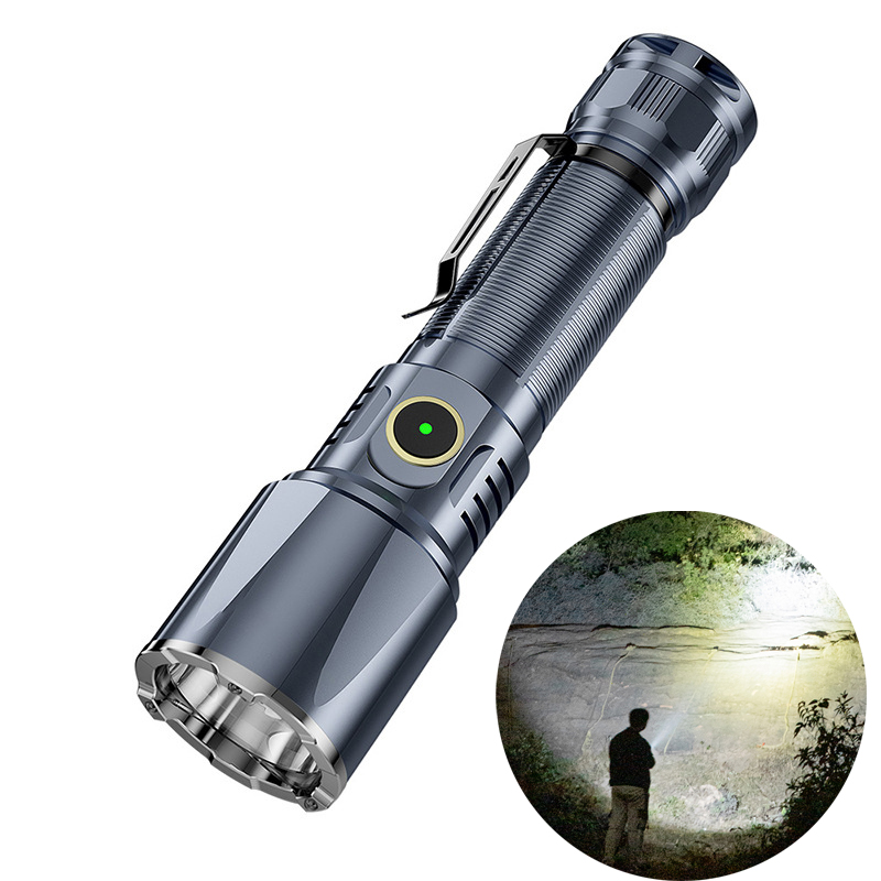 Type-C USB Rechargeable 21700  - огляд і ціна Edc Carry Flashlight