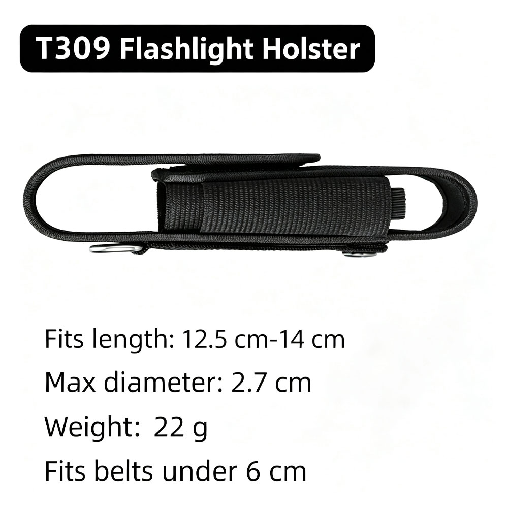 T309 Tactical Flashlight Pouch - огляд і ціна Edc Carry Belt Pouch
