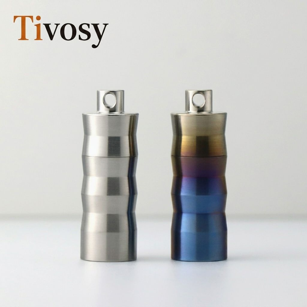 Tivosy Pure Titanium Pill Hold - огляд і ціна Pill Fob Capsule