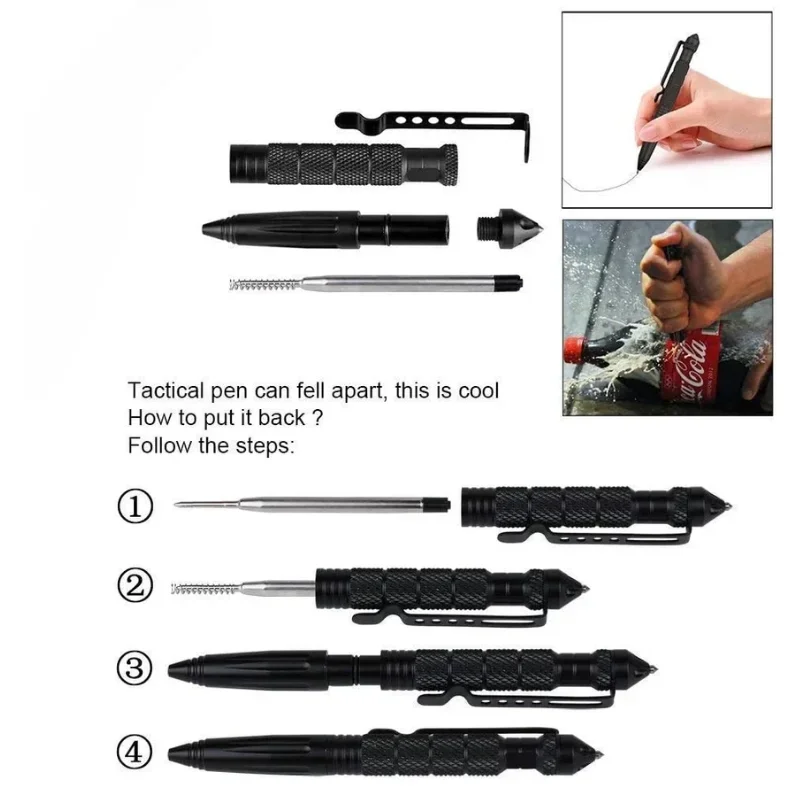 Multifunctional Tactical Pen S - огляд і ціна Pen Tactical Glass