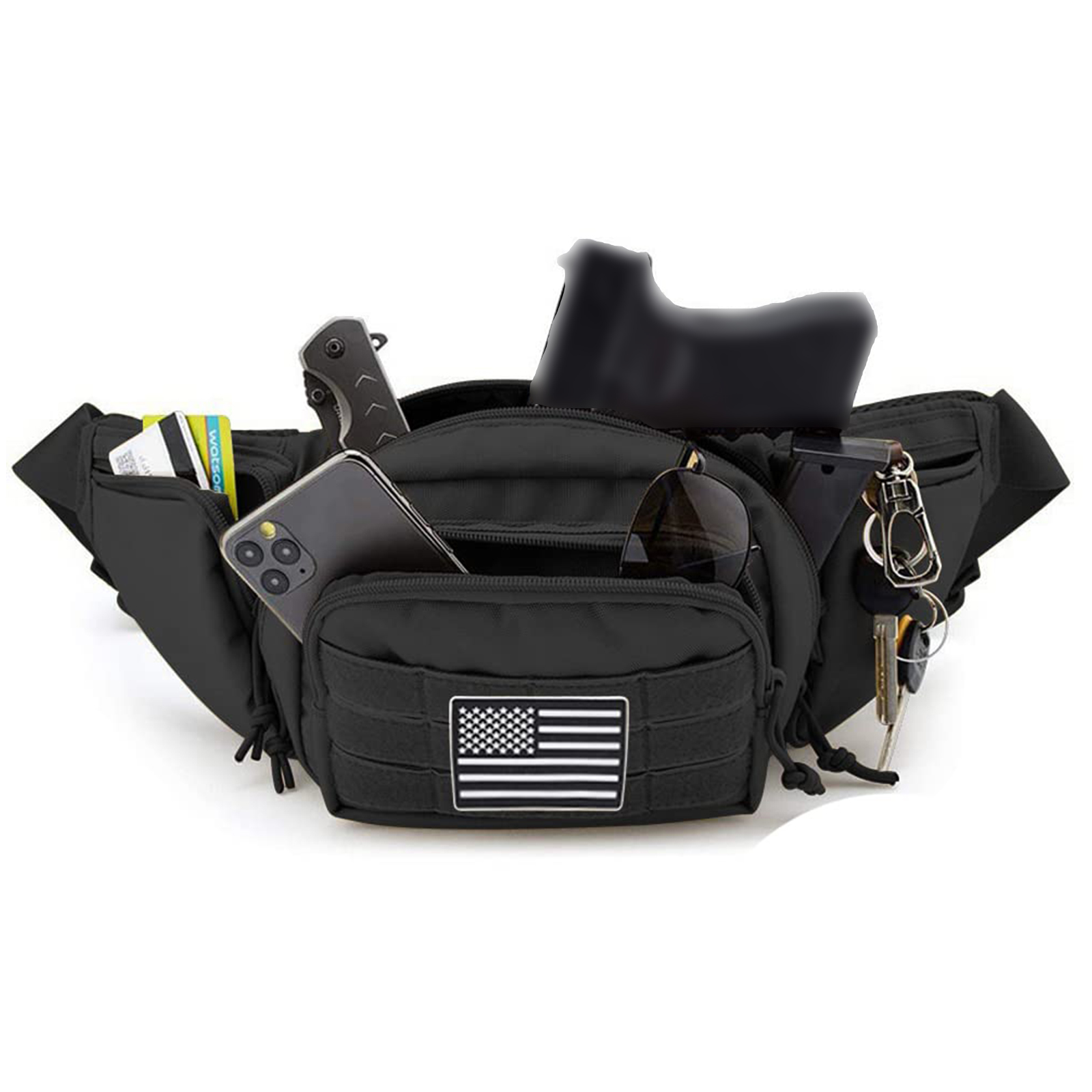 Tactical Fanny Pack Gun Holste - огляд і ціна Edc Carry Bag For Men